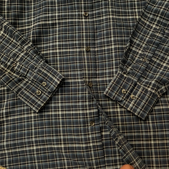 St. John’s Bay plaid button up shirt. - Picture 3 of 3